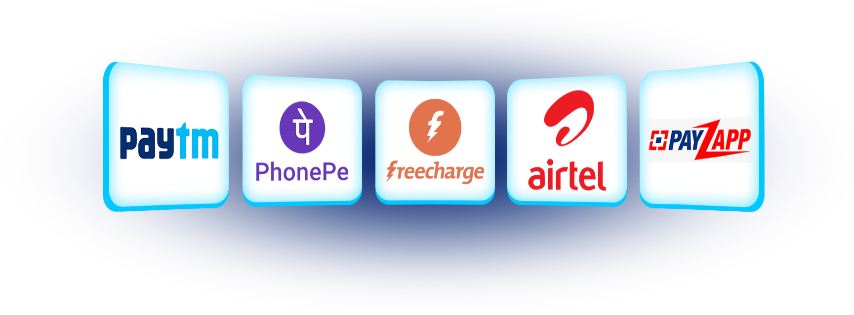 Various recharge payment modes on IKL Trivia